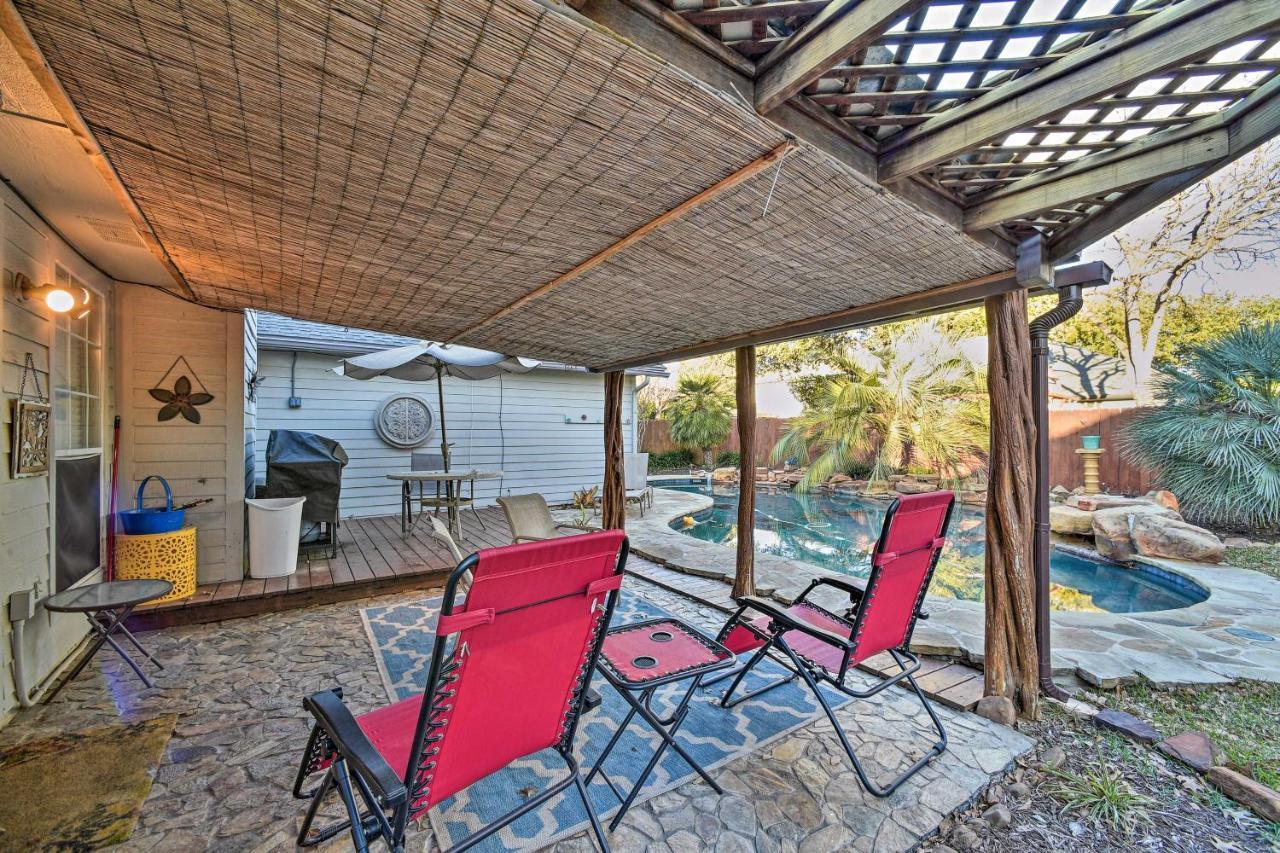 Peaceful San Antonio Oasis With Private Pool And Grill Villa Kültér fotó