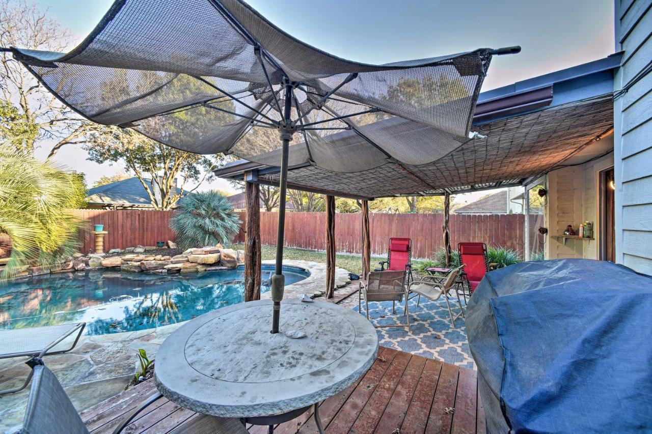Peaceful San Antonio Oasis With Private Pool And Grill Villa Kültér fotó